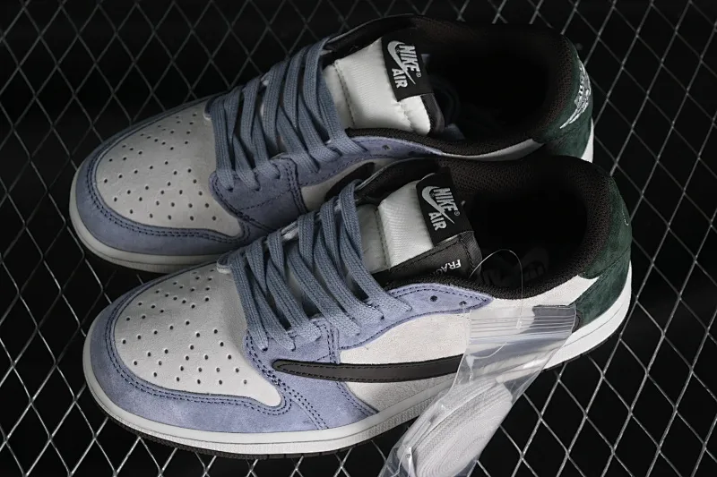 All Categories Air Jordan Jordan Series Basketball Shoes Air Jordan 1 Low Travis Scott x Air Jordan 1 Low OG AJ1 Joe 1 Reversed Overhook Joint Style Casual Sports Basketball Shoes DM7866-820